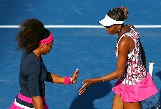 Venus (left) and Srena Williams have 22 major women&#039;s singles championships between them
