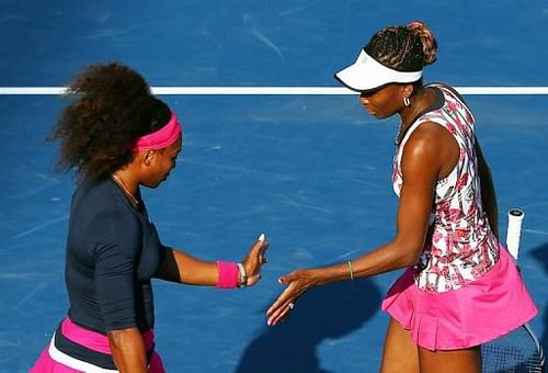 Venus (left) and Srena Williams have 22 major women's singles championships between them