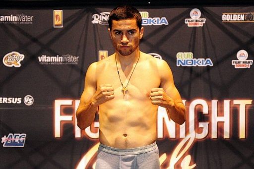 Unbeaten American Carlos Molina, pictured in Los Angeles, in 2009