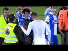 Benzema helps out fan