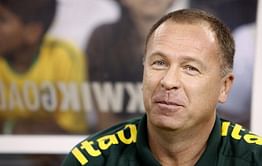 Brazil coach defends absence of central striker
