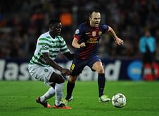 Scottish fans prepare for Barca storm at Celtic Park