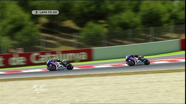 Video: Rossi teaches Lorenzo a lesson!