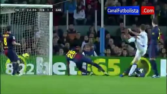 VIDEO: Barcelona 3–1 Real Zaragoza