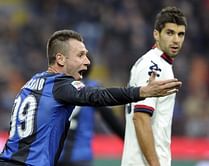 Inter's coach Stramaccioni, striker Cassano banned