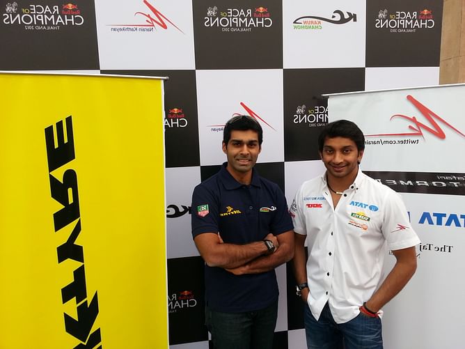 Narain Karthikeyan & Karun Chandhok to represent Team India in 2012 Race of Champions