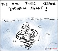 COMIC: How Sachin survives in International Cricket