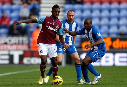 Wigan Athletic v West Ham United - Premier League