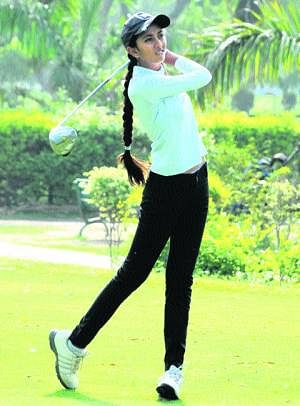 Aditi shares lead with European duo, Sharmila and Nalini 25th