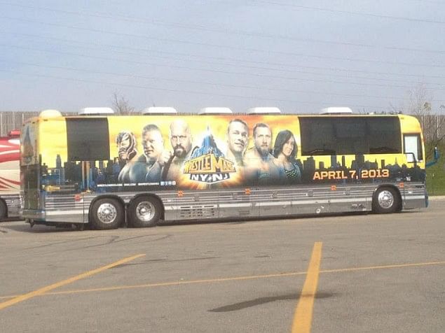 wwe toy bus