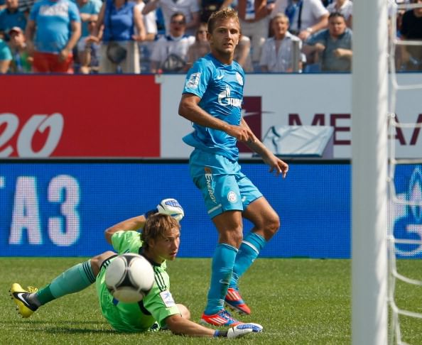 Zenit's Criscito out for Malaga clash