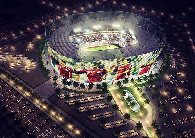 FIFA inspects World Cup stadiums in St. Petersburg