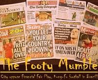 The Footy Mumble: City oppose Financial Fair Play, Kung-Fu Football in Brazil