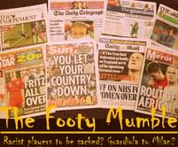 The Footy Mumble: Racist players to be sacked? Guardiola for Milan?