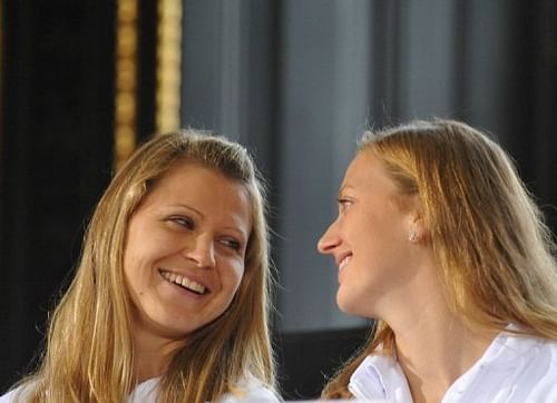 Lucie Safarova (left) has beaten Ana Ivanovic in their last three meetings