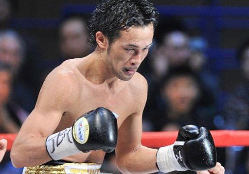 Shinsuke Yamanke made a second successful defence of his WBC bantamweight crown