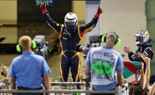 Kimi Raikkonen achieved the Lotus team&#039;s first Grand Prix win since 1987