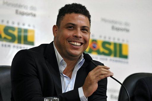 Ronaldo is a member of the Brazil 2014 FIFA World Cup organising committee