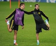 Chelsea playmaker Juan Mata (R) has billed Wednesday's clash 'like a final'