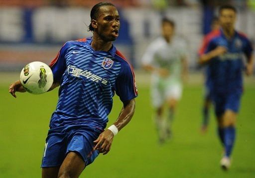 Didier Drogba has scored eight goals in 11 games since joining Shanghai Shenhua mid-term