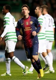 Barcelona's Lionel Messi, pictured during their UEFA Champions League match against Celtic