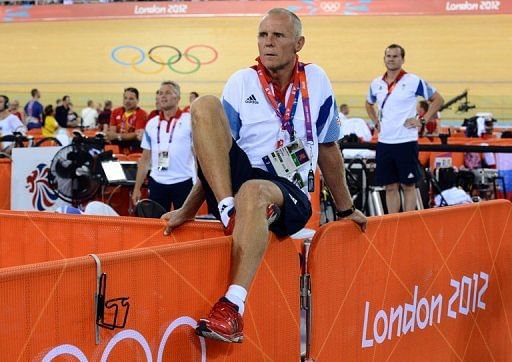 The British cycling team&#039;s head coach Shane Sutton pictured in August