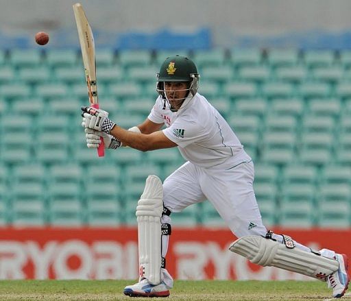JP Duminy suffered an Achilles tendon injury while warming down kicking a rugby ball after the end of play on Friday