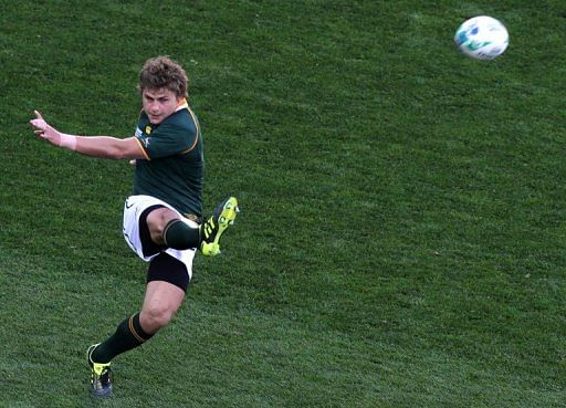 Pat Lambie on Saturday starts in place of the experienced Morne Steyn at outside-half