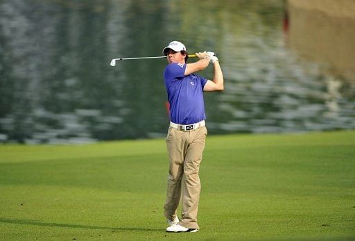Rory McIlroy shot his second successive round of 70, leaving him seven shots back from the leader