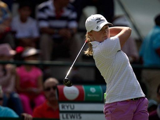 Stacy Lewis is the first US golfer to win the points-based Player of the Year award since Beth Daniel in 1994