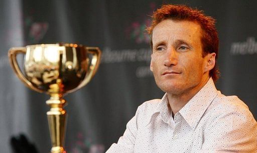 Australian Damien Oliver, pictured in 2006, is a two-time Melbourne Cup winner