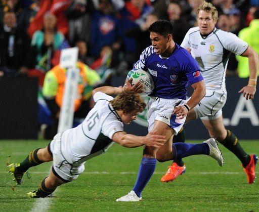 Samoa&#039;s David Lemi plays in England for the Worcester Warriors