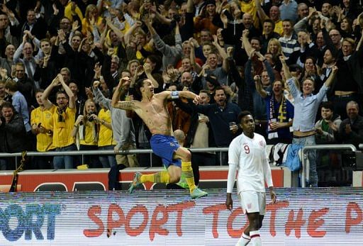 Imperial Ibra slays England as Sweden celebrate