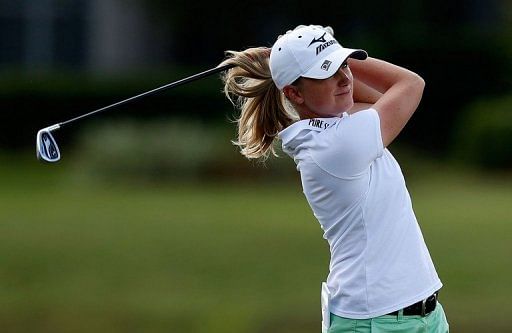 Newly-crowned player of the year Stacy Lewis