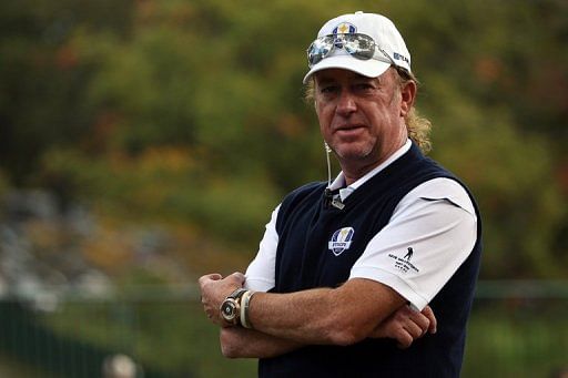 Miguel Angel Jimenez, 48, is bidding to become the European Tour&#039;s oldest winner