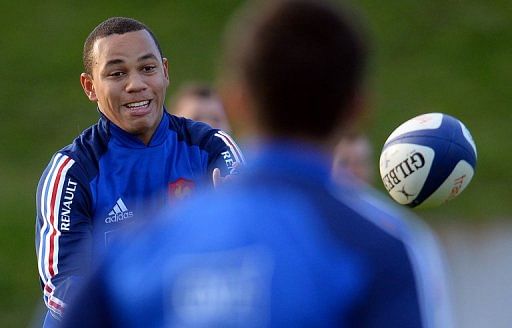 Gael Fickou, pictured on November 3, has been named by Philippe Saint-Andre in a 27-strong France squad