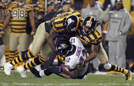 The Baltimore Ravens defeated the Pittsburgh Steelers 13-10