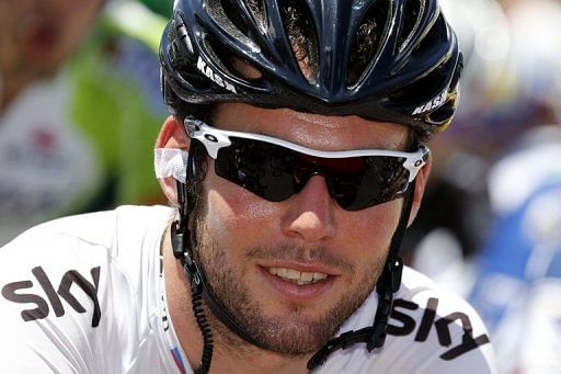 Mark Cavendish said he hit the back of a car while training