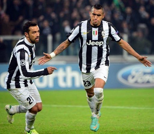Juve doubled their lead on the hour when Arturo Vidal&#039;s shot was deflected off Chelsea midfielder Ramires