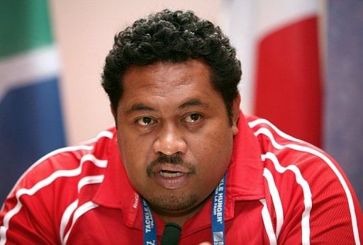 Angus Naupoto, 36, was Tonga team manager at the 2007 Rugby World Cup