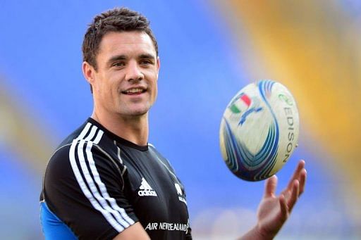 All Blacks playmaker Dan Carter, pictured on November 16