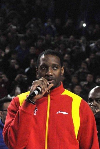 Tracy McGrady caused a sensation when he signed for Qingdao last month