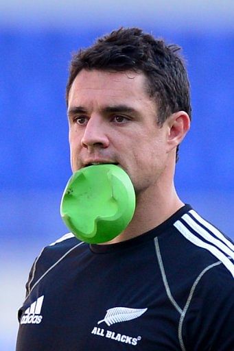 Dan Carter, capped 93 times for New Zealand, is Test rugby&#039;s highest points scorer
