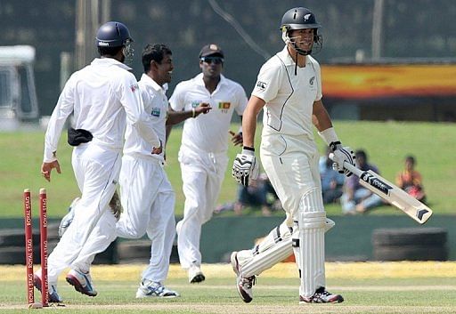 The 10-wicket defeat in the opening match in Galle on Monday was the fifth consecutive Test loss for the Black Caps