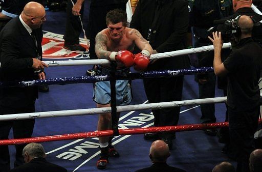 Beaten Ricky Hatton announced his retirement after he was outclassed by Vyacheslav Senchenko