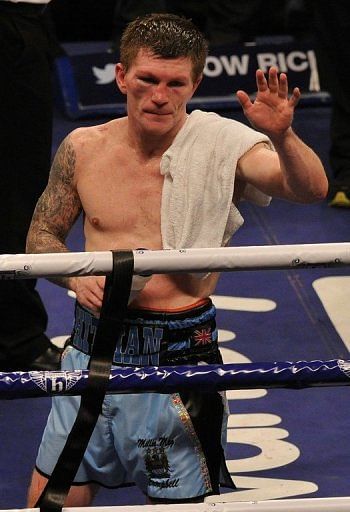 The colourful Ricky Hatton is one of the most popular British boxers of the modern era