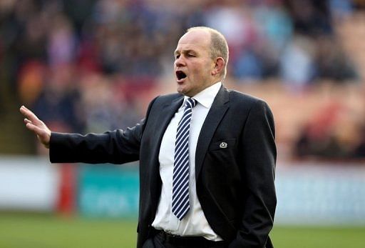 Andy Robinson had been under contract to coach Scotland until 2015