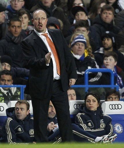 Chelsea&#039;s interim manager Rafael Benitez saw his side draw 0-0 again