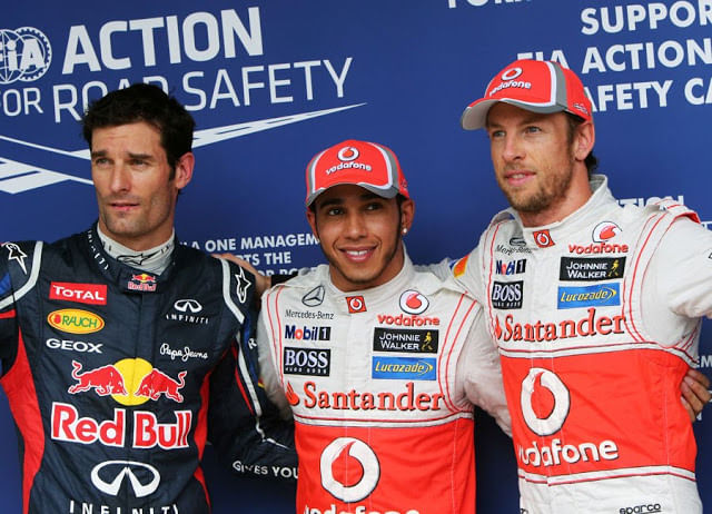 Qualifying at Interlagos