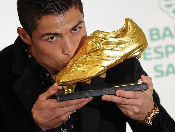 ronaldo golden football boots
